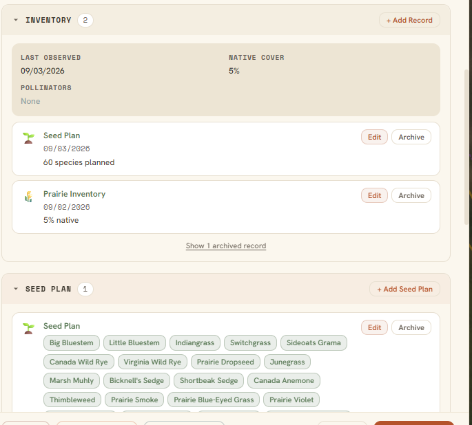 Digital Prairie Inventory