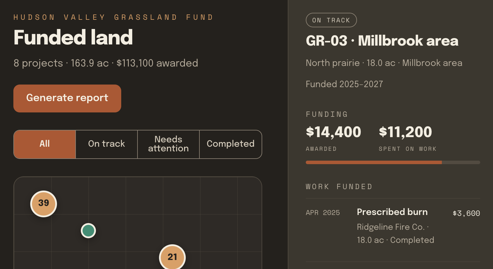 Grant Management for Natural Resources